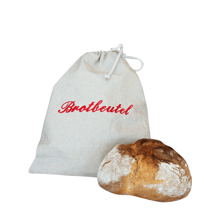 Brotbeutel mit Zuziehkordel 